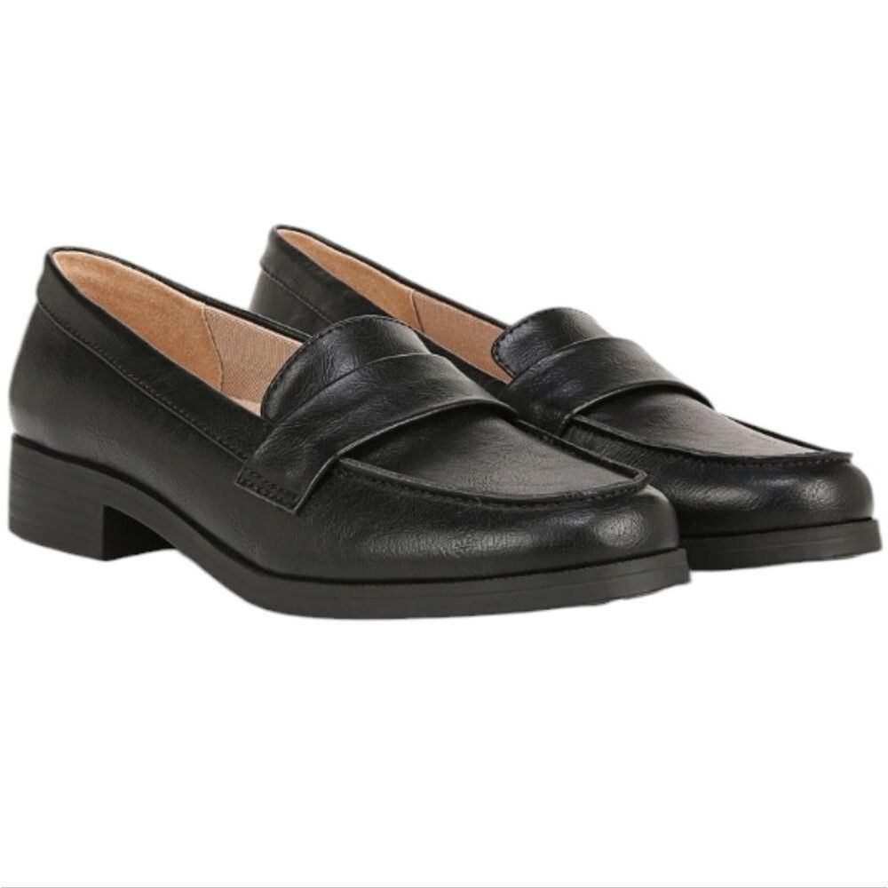 Life Stride Sonoma 2 Vegan Leather London Penny Loafer Sz 8